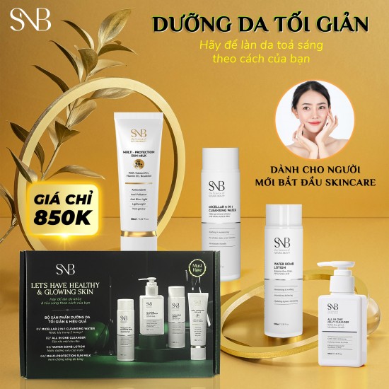 MUST HAVE - BỘ SẢN PHẨM DƯỠNG DA TỐI GIẢN & HIỆU QUẢ